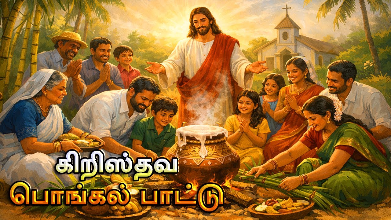 Christian Pongal Song Tamil | இயேசுவுக்கு நன்றி பொங்கல் | Tamil Christian Festival Song