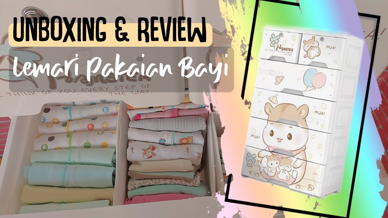 REKOMENDASI LEMARI PAKAIAN BAYI BARU LAHIR ❤ Cara merakit lemari pakaian plastik sunxin