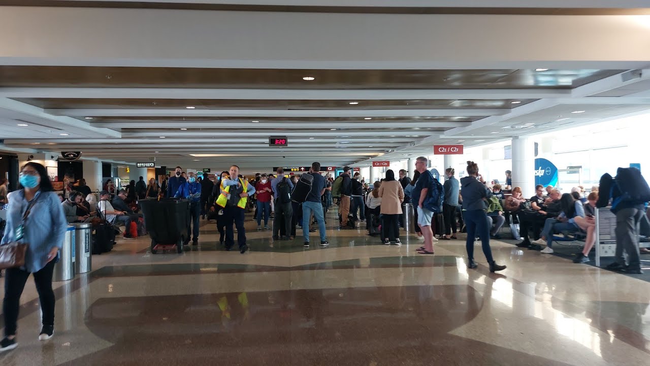 Arriving - SeaTac International Airport, Washington