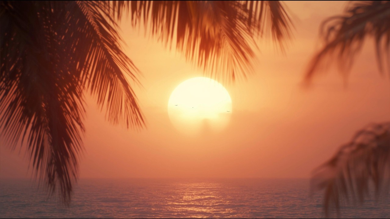 Tropical Deep House at Sunset: Just Relax and Let the Ocean Vibes Flow