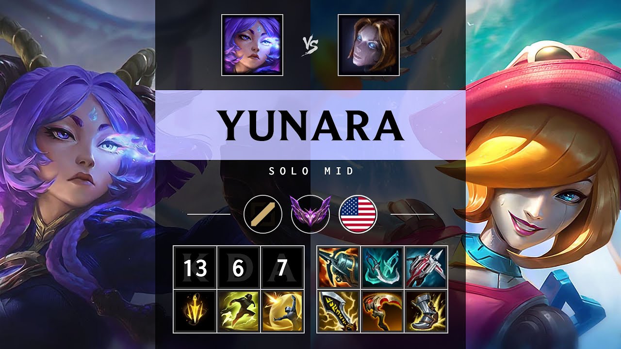 Yunara Mid vs Orianna - NA Master Patch 25.21