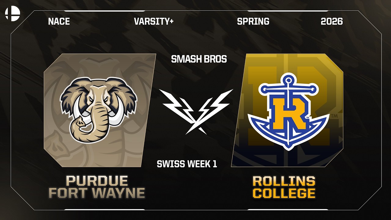 NACE SSBU Gold Swiss Week 1 | vs Rollins College & Manchester University