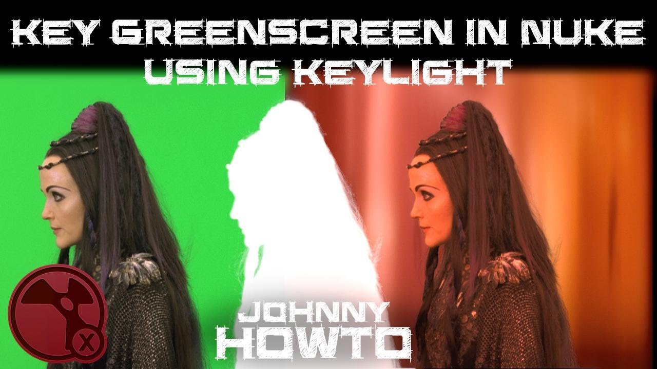 How to Key Green Screen in Nuke using Keylight (Basic)