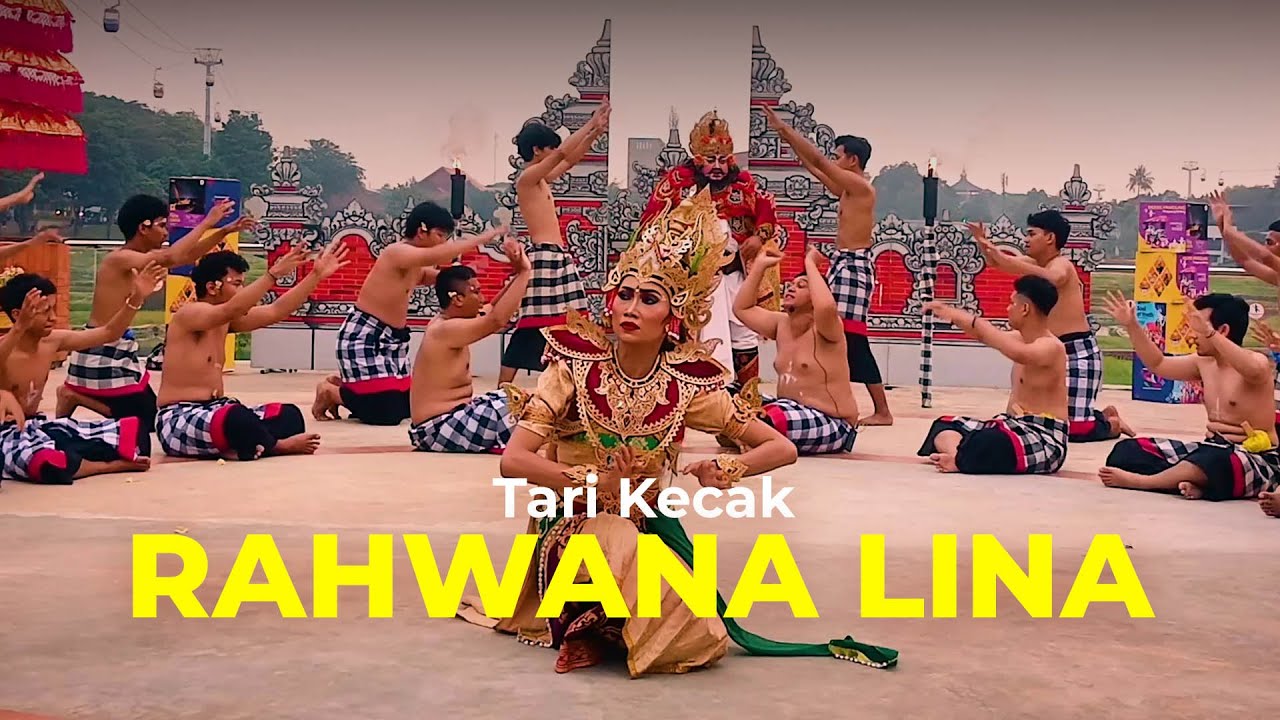 Keren Abis!! Pertunjukan Epic "Tari Kecak Rahwana Lina" di TMII 