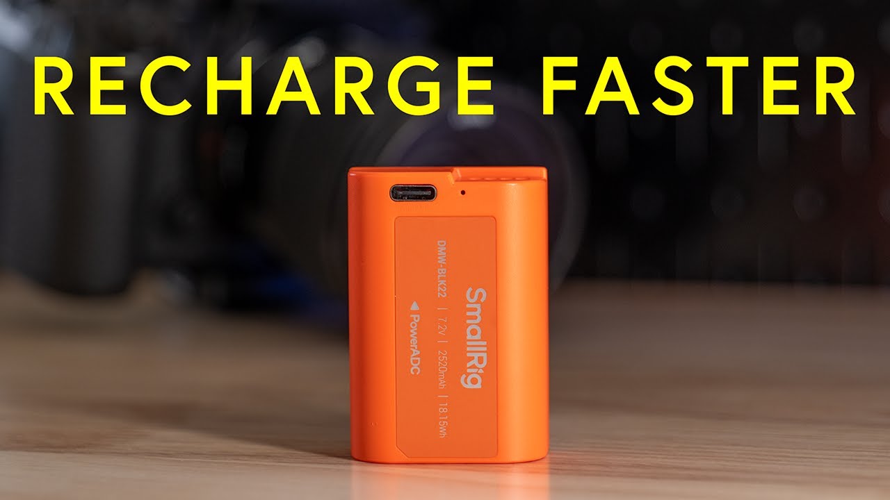 Why Aren't All Camera Batteries Like this? Smallrig BLK-22 Batteries for Lumix Cameras