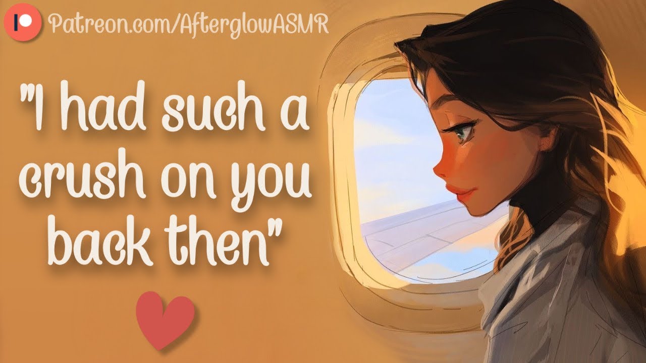 Seeing Your Childhood Friend on a Plane (Sharing a Hotel Bed) (Friends to Lovers) (F4A)