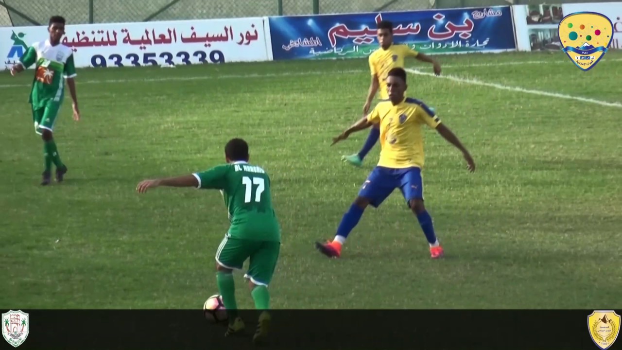 ملخص مباراة #قهوان_المنجرد #2_1 #دورة_جعلان_٢٠١٧