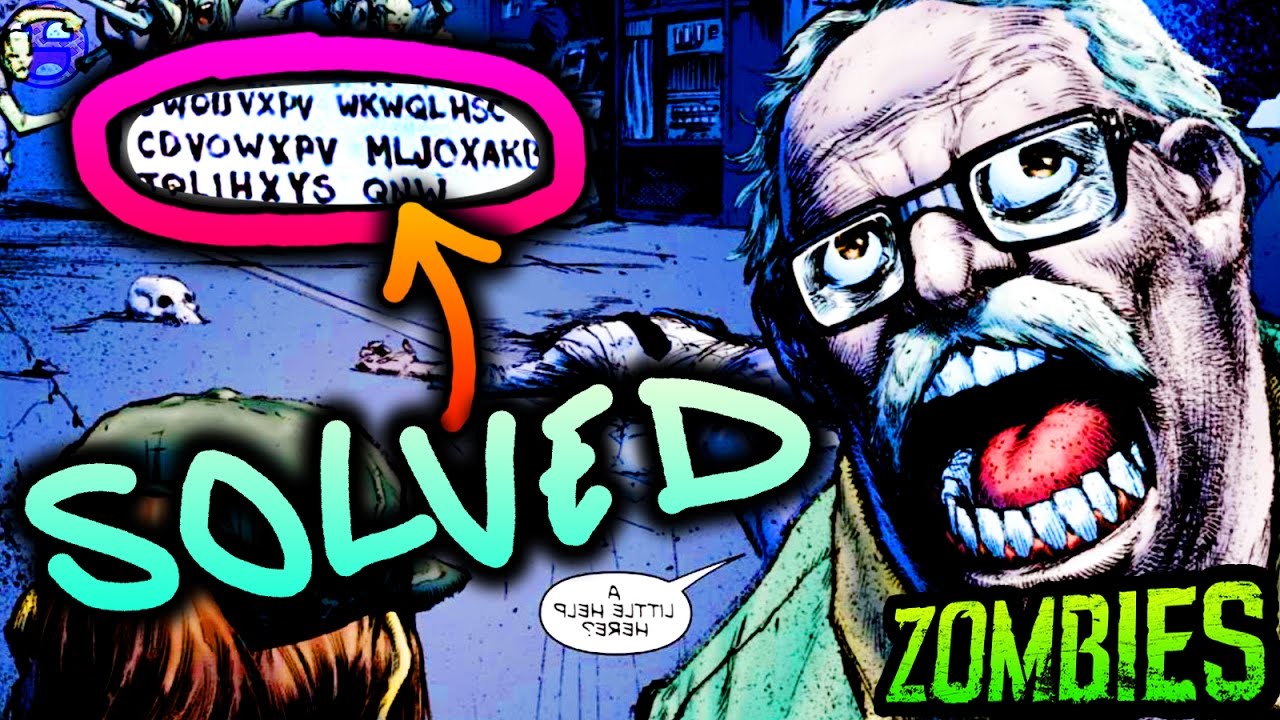 ZOMBIES COMIC #2 CIPHER SOLVED!! NEW BO3 ZOMBIES STORY COMIC BOOK INFO