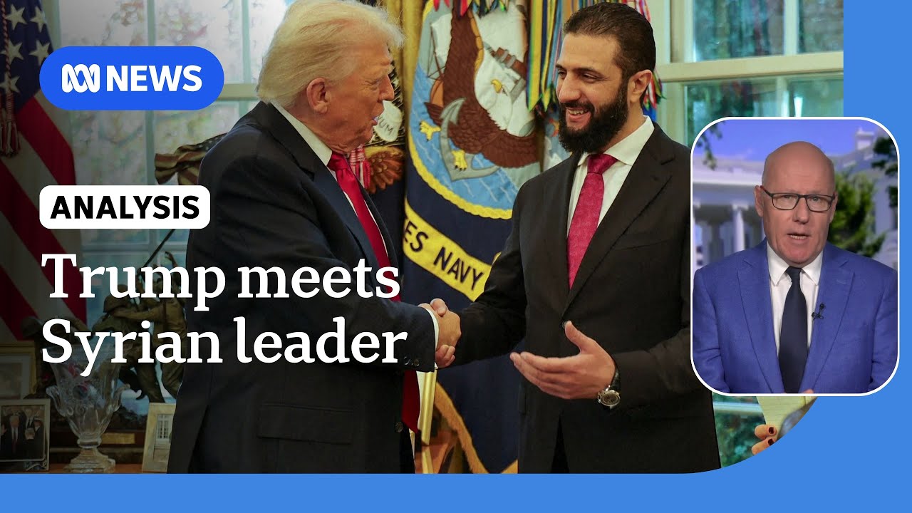 Trump hosts Syrian President, once branded a terrorist by the US | ABC NEWS
