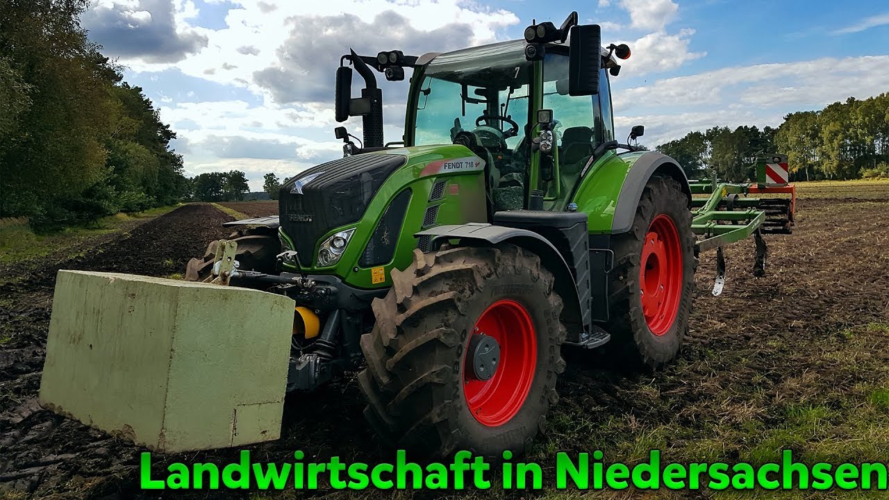 New Fendt 718 S4 | Amazone | Bodenbearbeitung | CabView | GoPro
