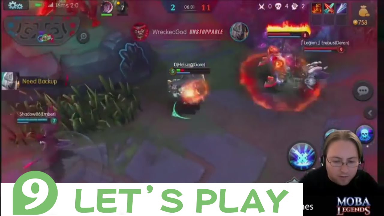 MOBA Legends | Let's Play 11.16.16 (Part 2)