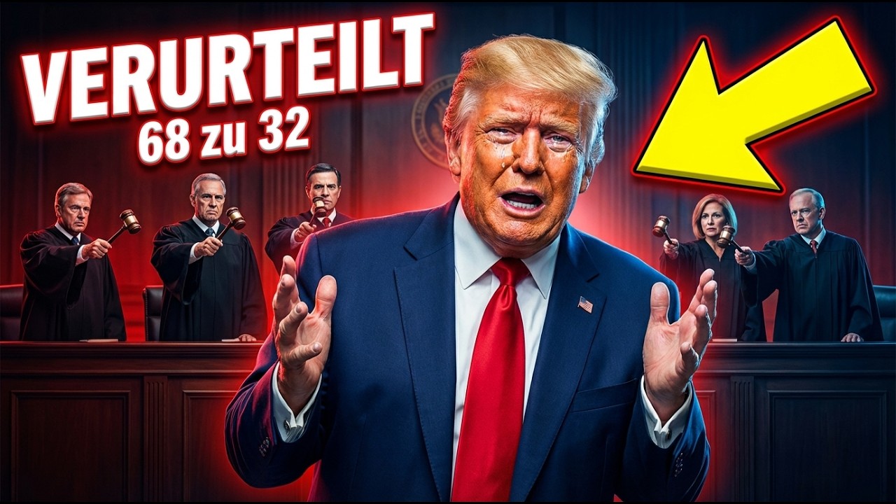 Senat stimmt 68 zu 32 für VERURTEILUNG — Präsident abgesetzt, weigert sich das Urteil zu akzeptieren