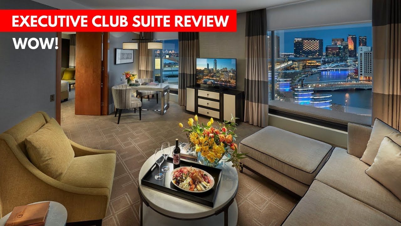Must see - Executive Club Suite at Crown Towers Melbourne | 6 Star luxury