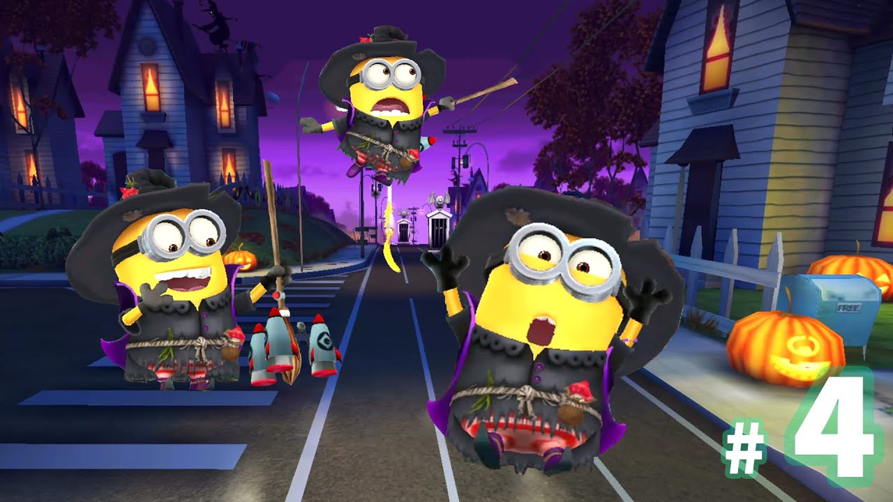Witch Minion on Pumpkin Parade Special Mission at Haunted Hustle! Part 4