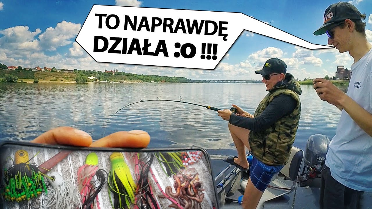 Jak złowić suma na rosówki, teasera i kwok –  Wisła Płock 2020