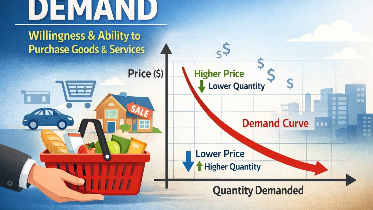 Demand and Law of Demand 
