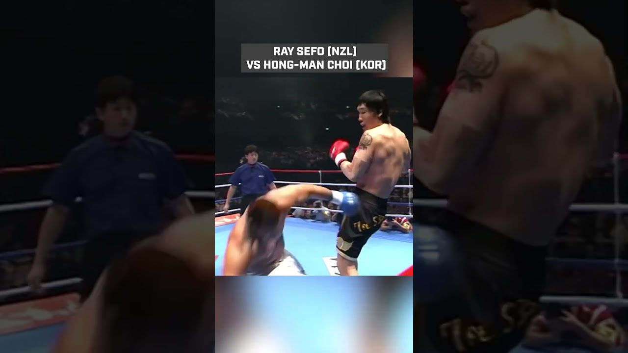 Ray Sefo and Hong-Man Choi&rsquo;s ELECTRIC fight ⚡️