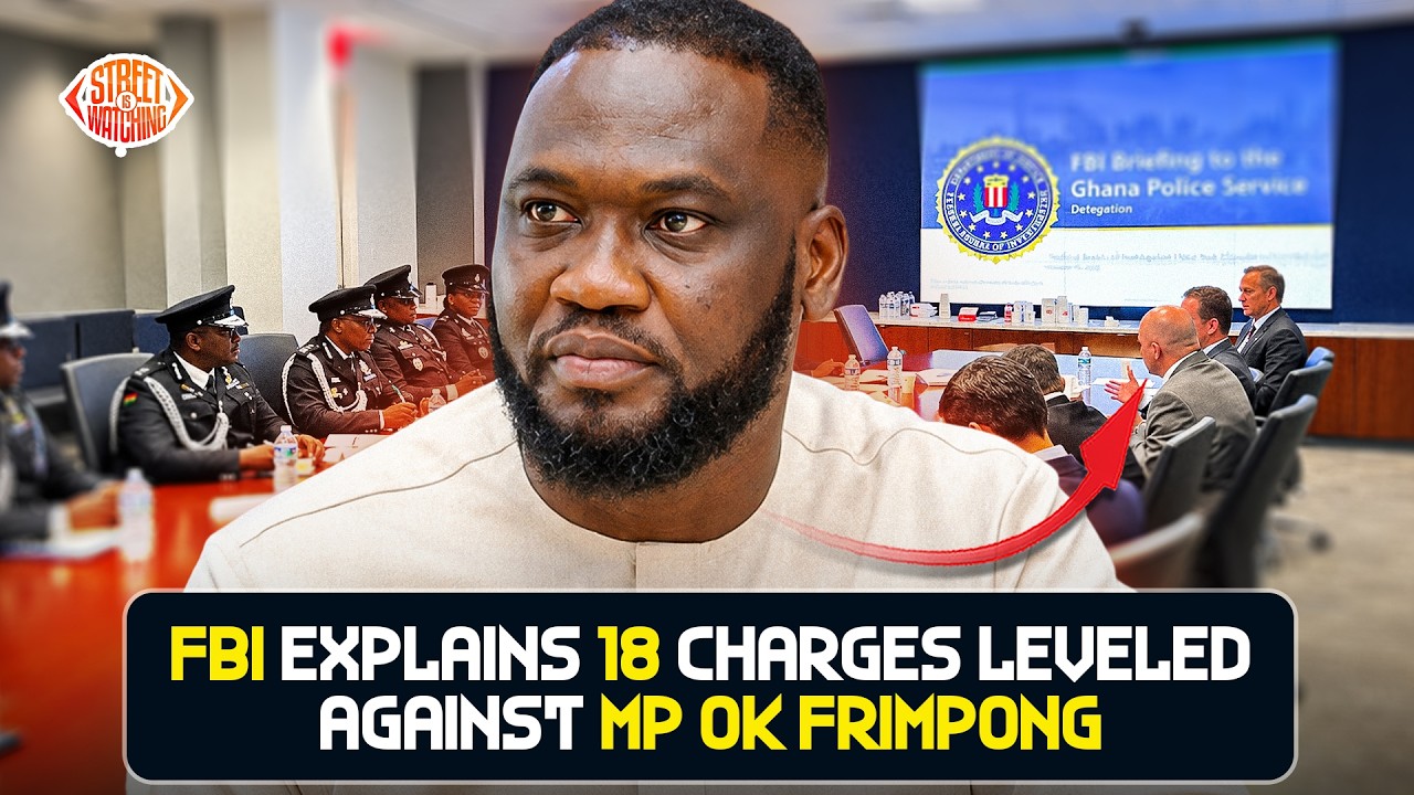 FBI Explains 18 Charges Leveled Against MP OK Frimpong in Co&ucirc;rt Ind&icirc;ctment Document