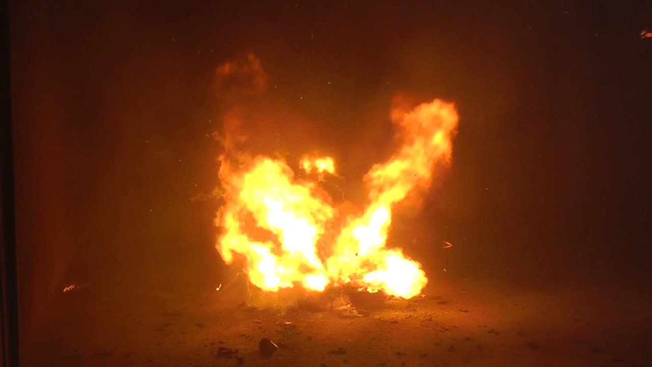 F 500 compared for Li-ion fire extinguishing