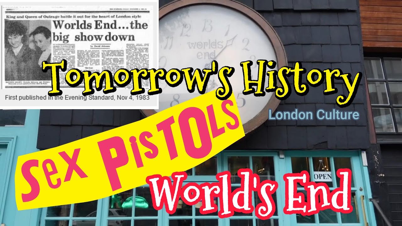 Worlds End History Malcolm McLaren Shop, Sex Pistols Punk Rock Fashion Westwood Tomorrows History TV