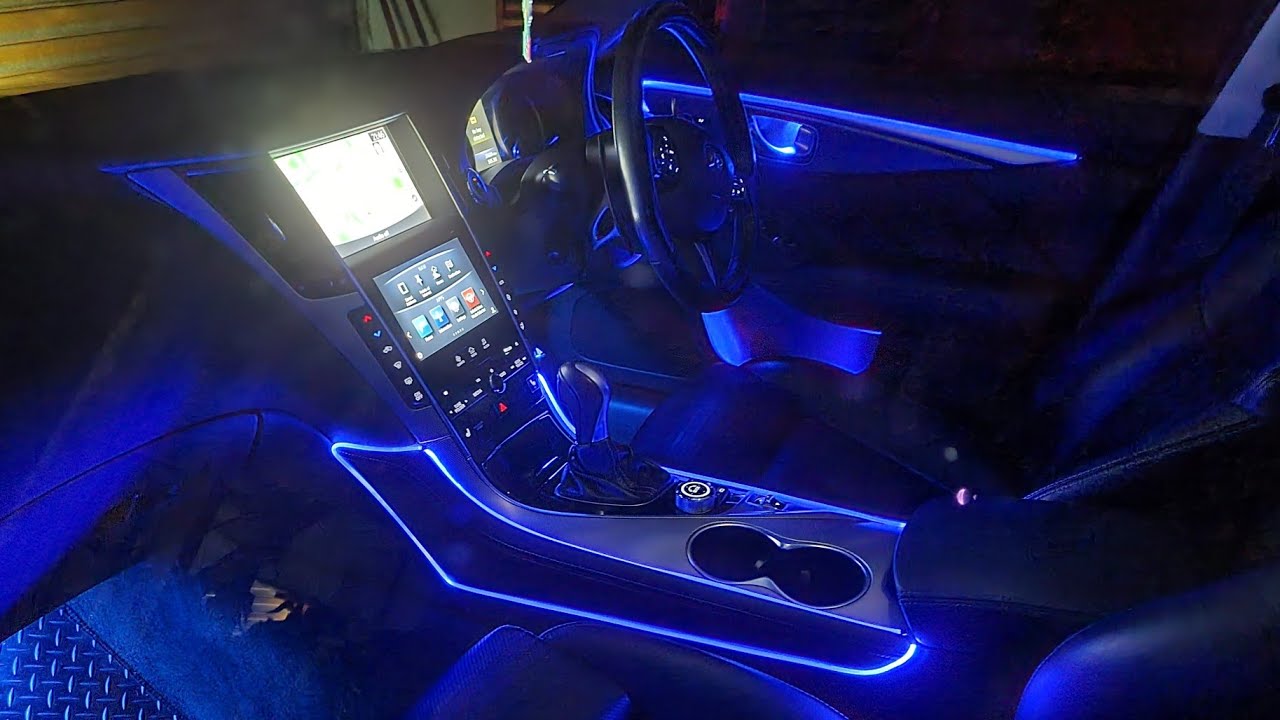 Infinity Q50 Ambient Lighting Install