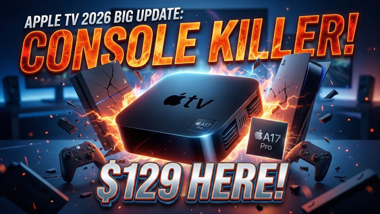 Apple TV 2026 Big Update: The $129 Console Killer is HERE! (A17 Pro)🔥🔥🔥