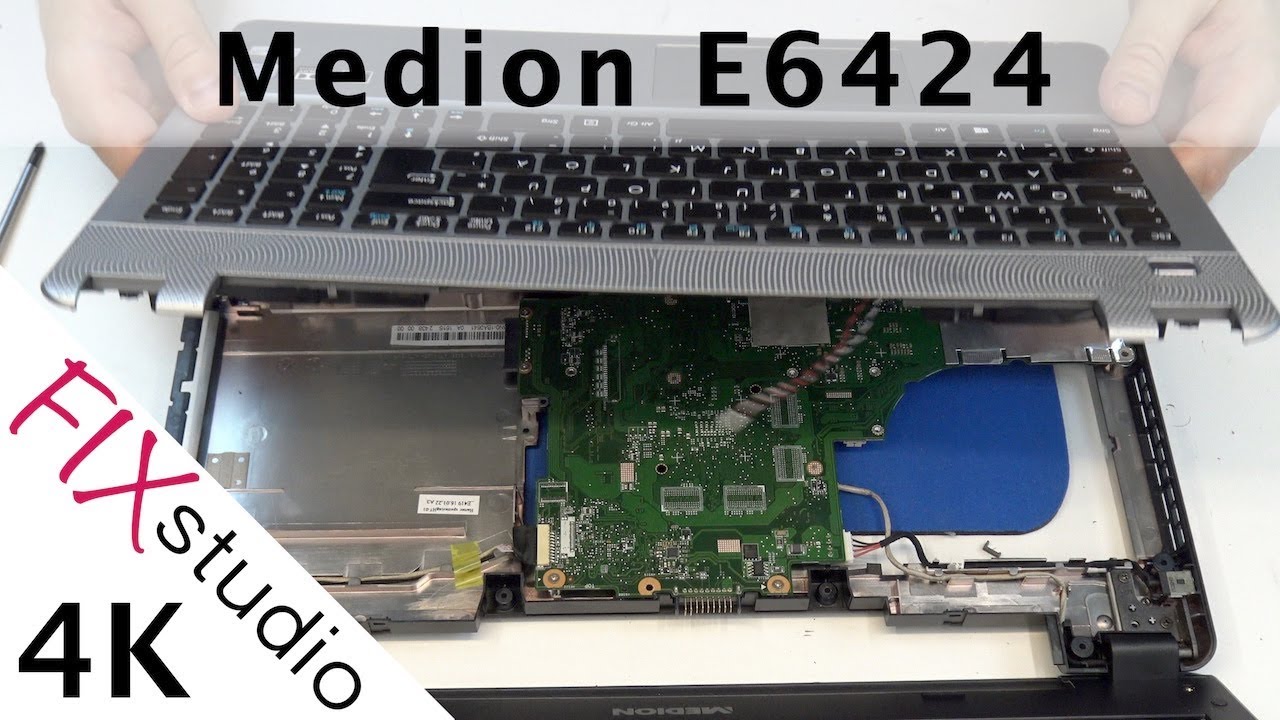Medion Akoya E6424 - disassemble [4K]