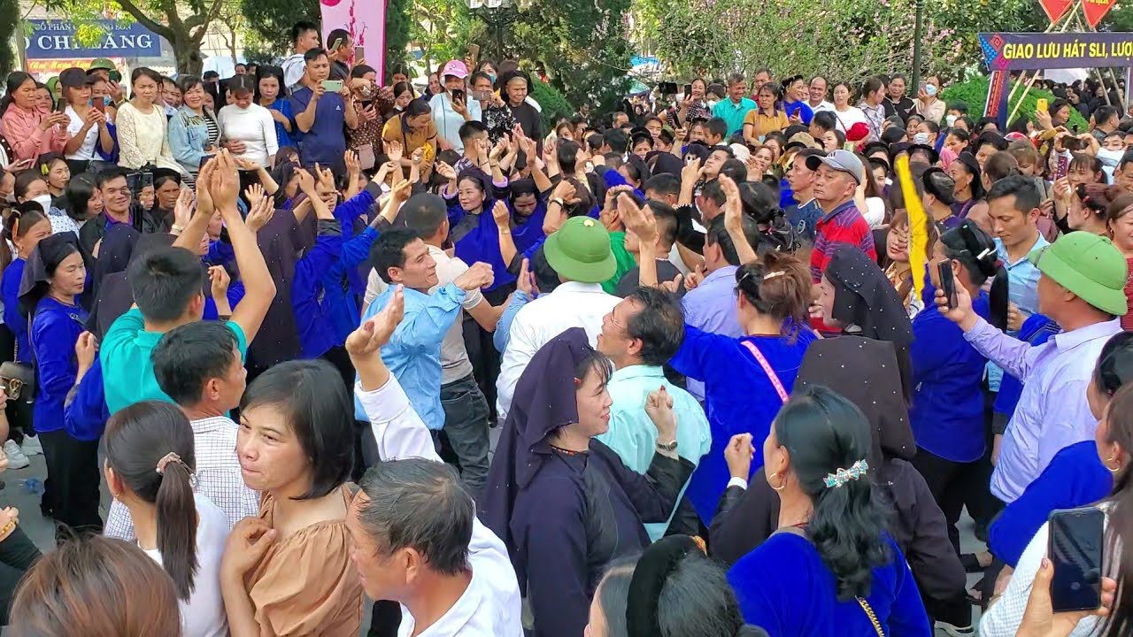 P2 Hội Hát Sli Lượn KỲ CÙNG TẢ PHỦ Lạng Sơn 22 Tháng Giêng 2023