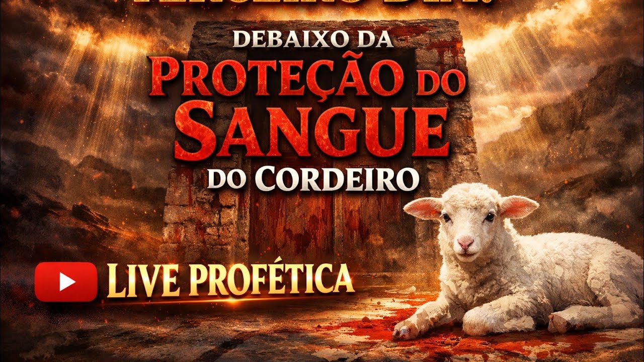 TERCEIRO DIA — Minha Família Debaixo da Proteção do Sangue do Cordeiro | Live Profética