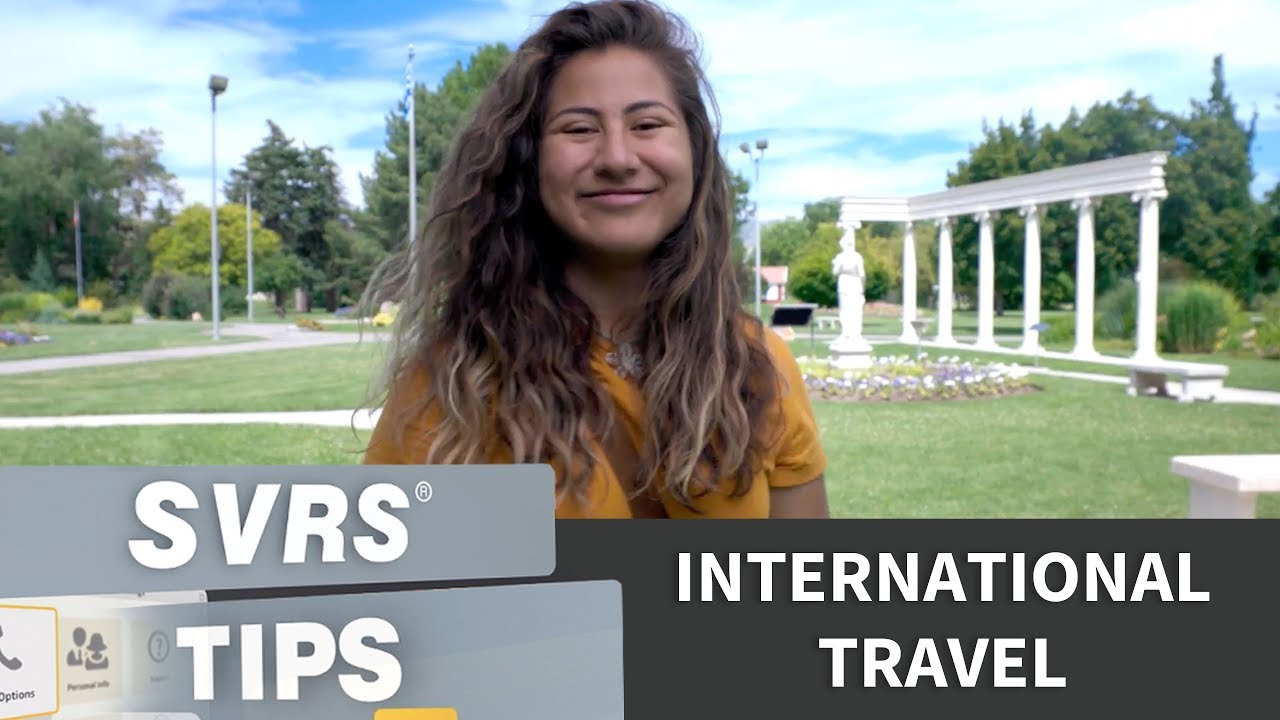 SVRS Tips: International Travel