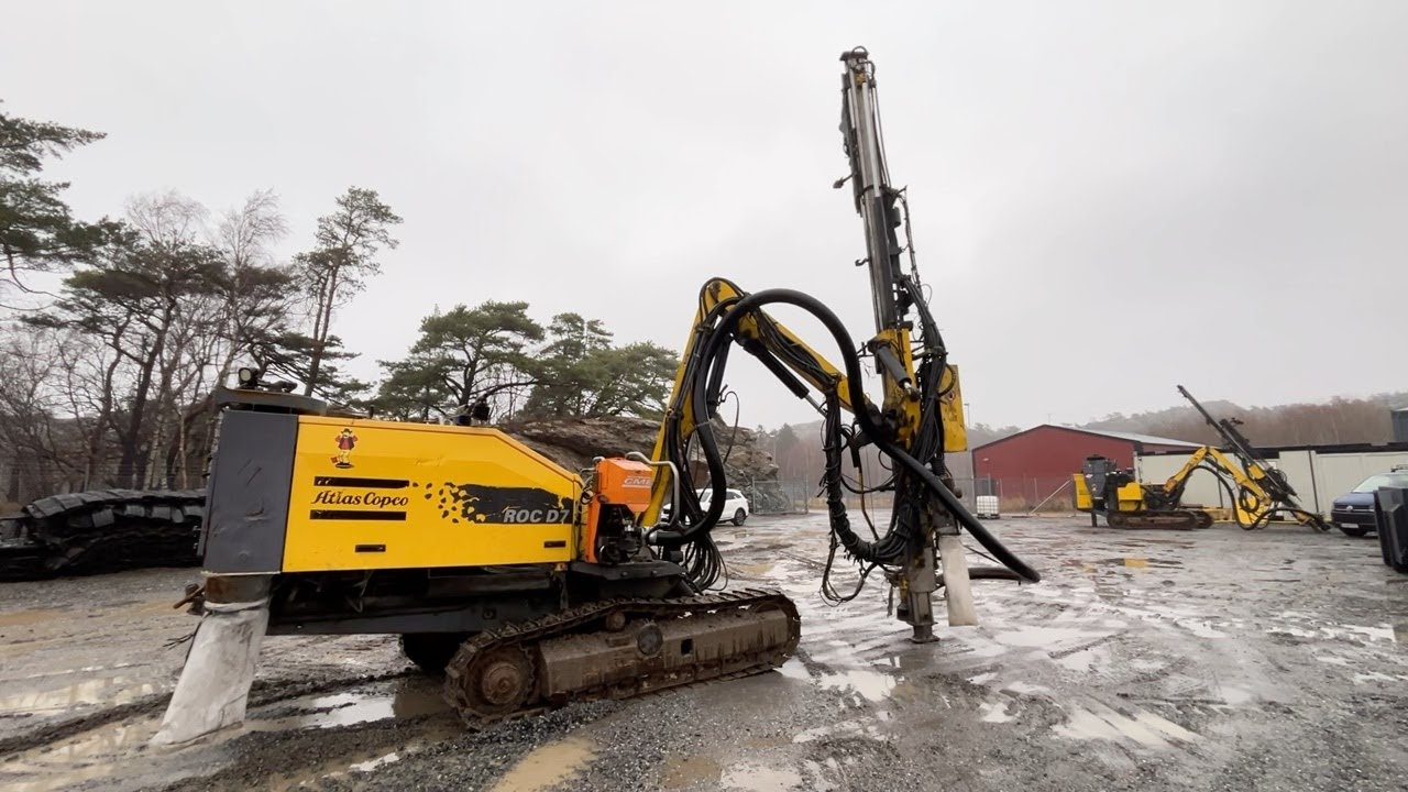 Köp Borrigg Atlas Copco ROC D7 på Klaravik