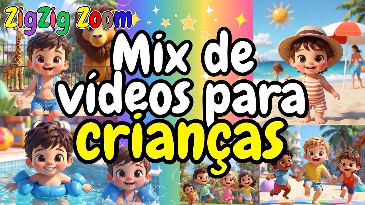 Mix de vídeos para crianças