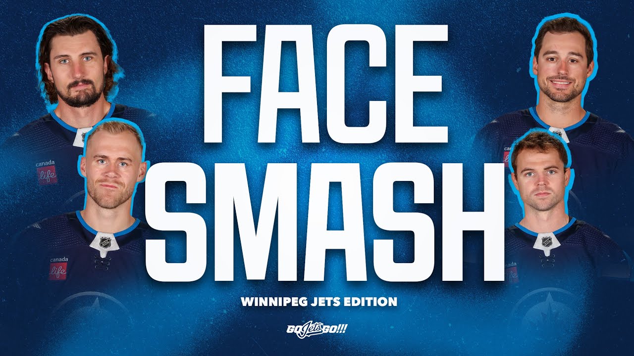 Can Winnipeg Jets players solve their own Face SMASH!?