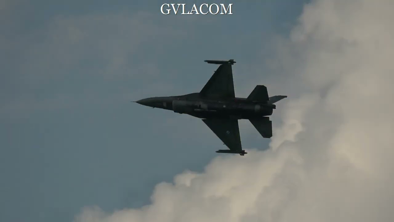 Hellenic Air Force F-16 Zeus Demo Team at AirPower 2024
