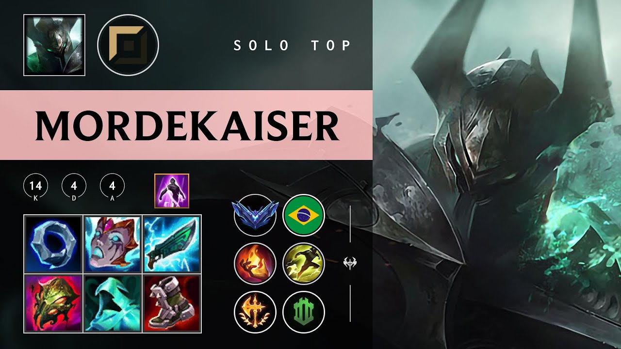 Mordekaiser Top vs Darius - BR Diamond Patch 26.01