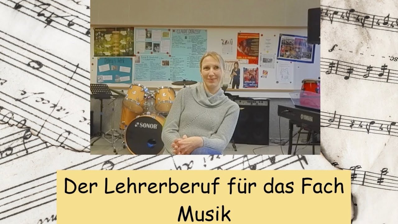 Der Lehrerberuf für das Fach Musik🎶👩‍🏫