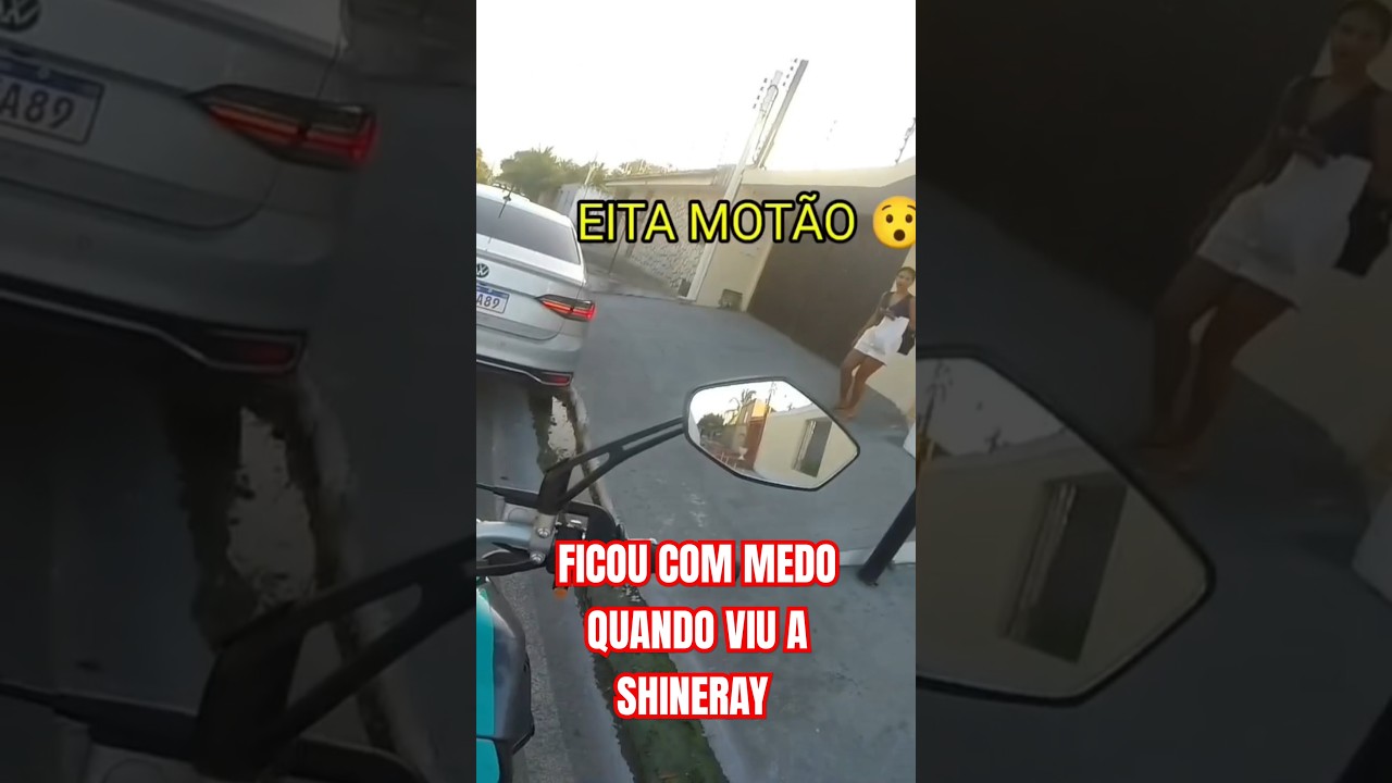 Passageira se assustou com minha moto 🤣 