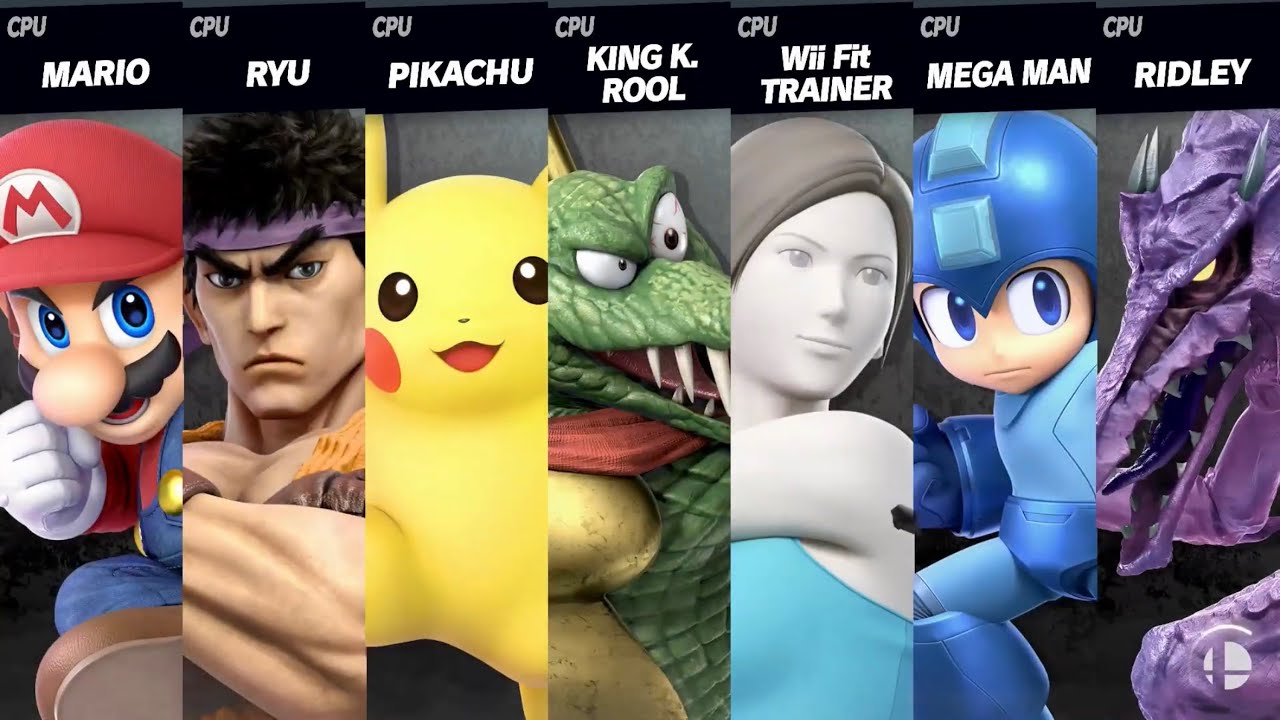 Super Smash Bros. Ultimate - Rainbow Elimination Tournament (Stamina)