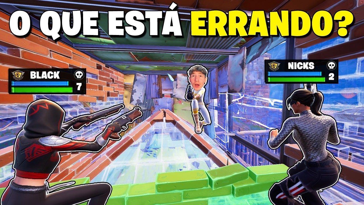 Analisei a volta do Nicks pro competitivo do fortnite