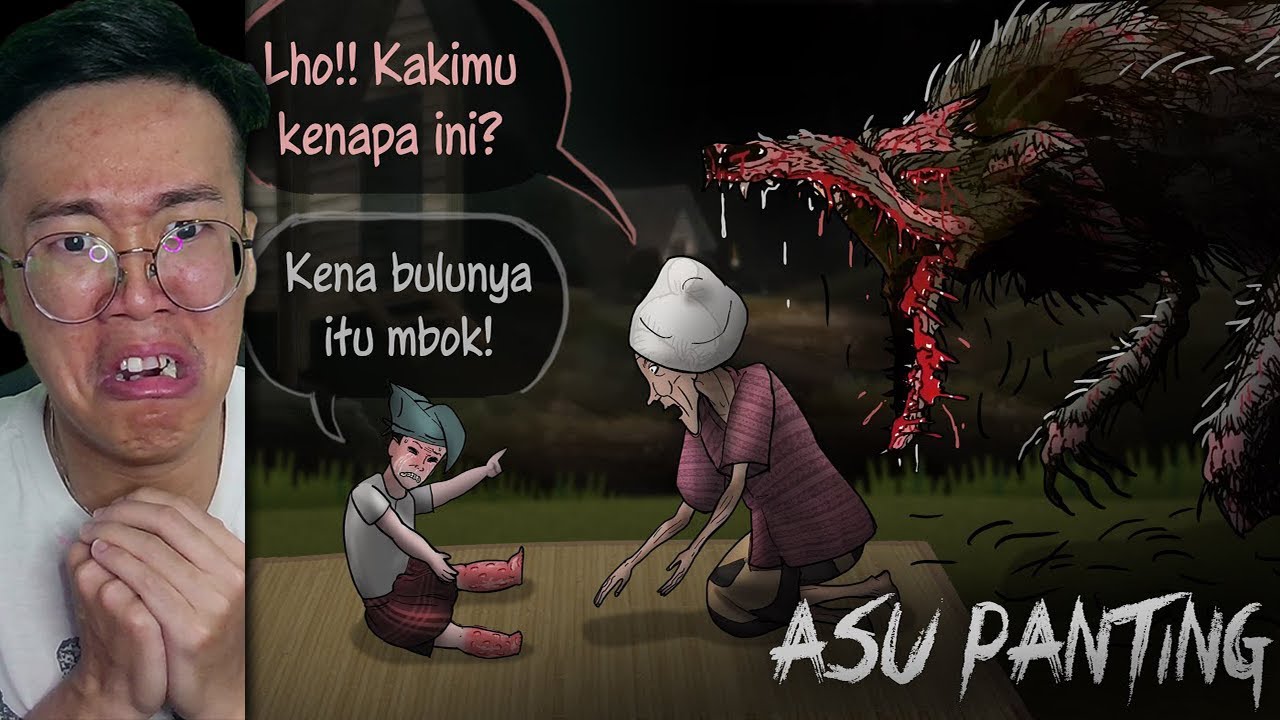MALAM JUMAT REACTION HOROR MISTERI ASU PANTING Sang Legenda Sulawesi Yang Sangat MENYERAMKAN!!!