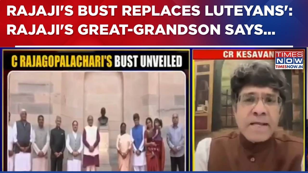 Rajaji's Bust Replaces Luteyans': CR kesavan Says 'Some In Congress Unsettled As Modi Ji...' | WATCH