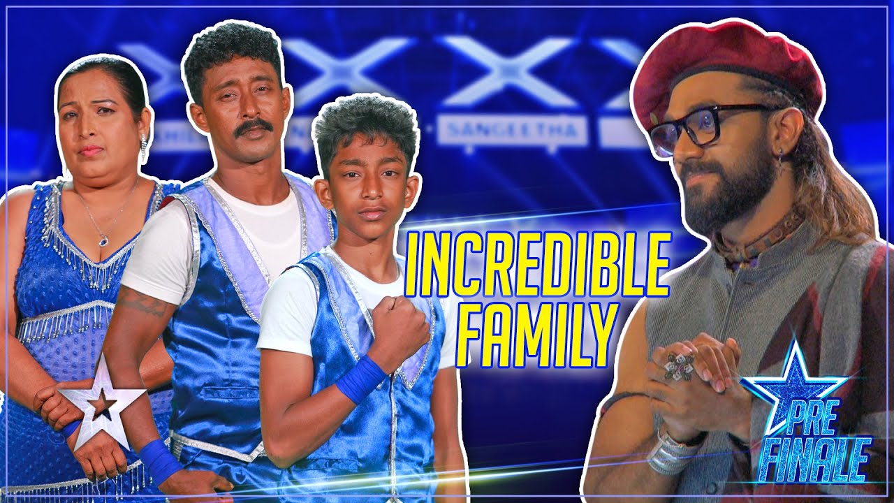 Balance එකේ Next Level එක | Incredible  Family | Sri Lanka's Got Talent | Sirasa TV