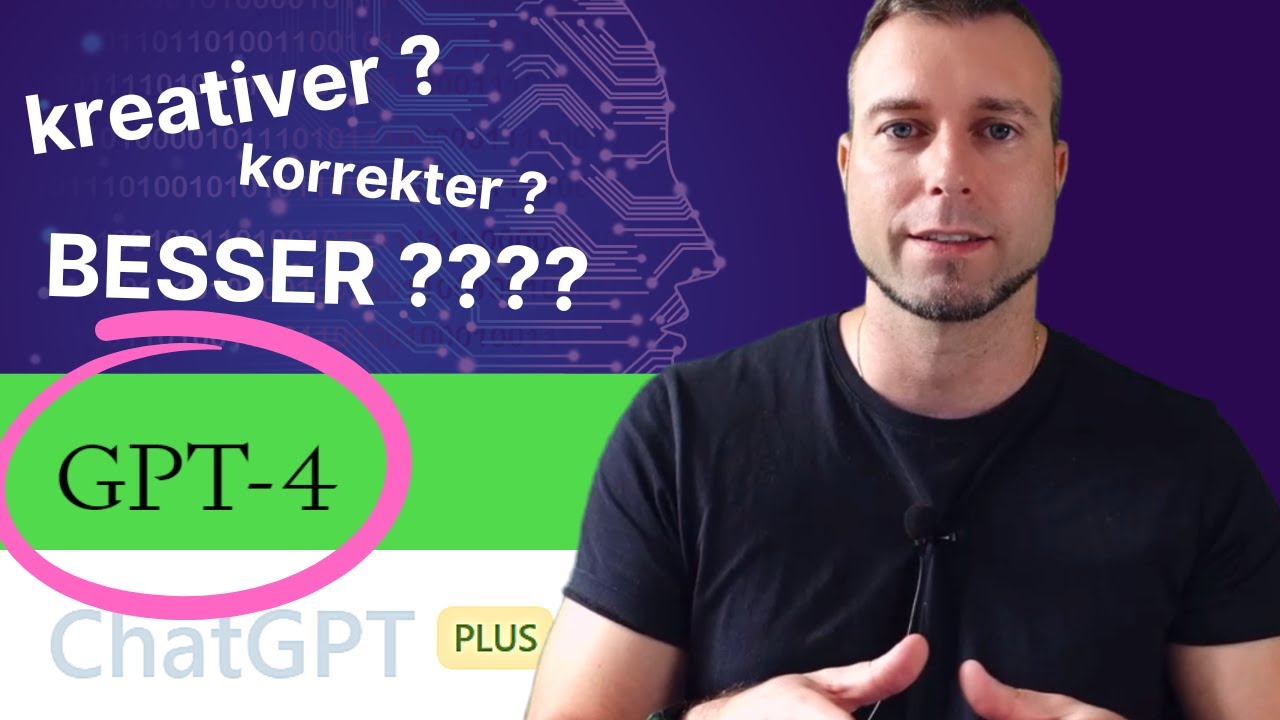 GPT-4 versus GPT-3.5 👉🏻 Mein TEST in ChatGPT Plus (lohnt sich das?)