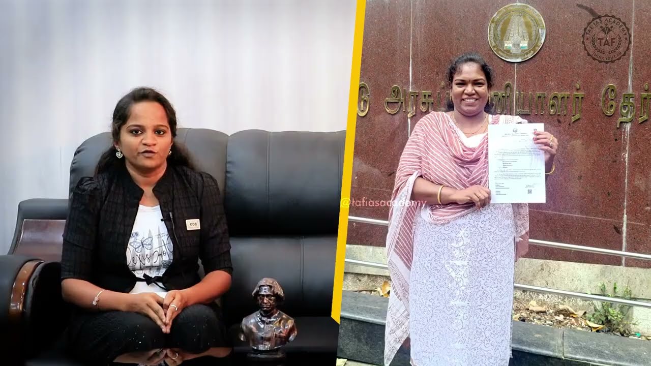 TNPSC GR IV 2025 Achiever💥 Mrs  L  SUDHA   VAO   Success Journey   TAF Tenkasi