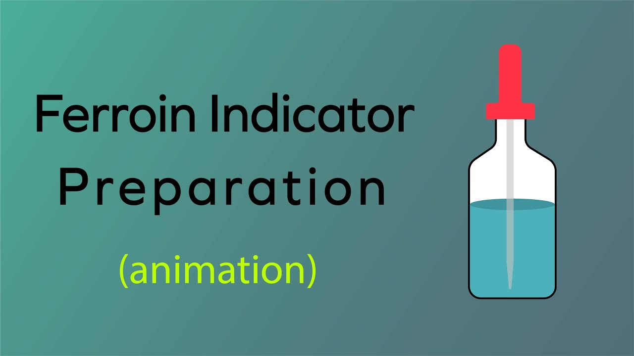 how to prepare Ferroin Indicator | how to make ferroin indicator