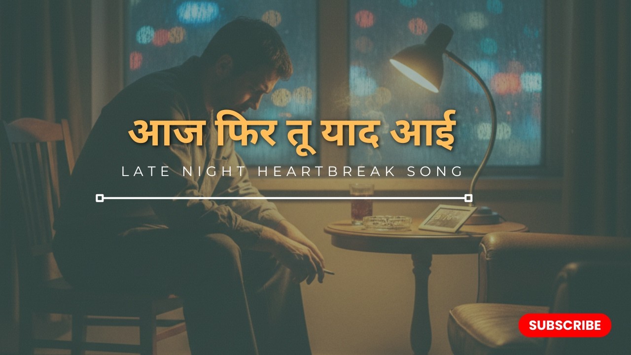 आज फिर तू याद आई | Late Night Feelings | Hindi Heartbreak Song