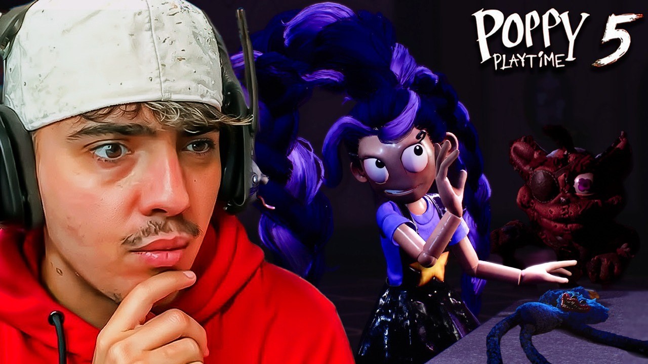 AGUSTIN51 REACCIONA AL PRIMER GAMEPLAY DE POPPY PLAYTIME 5