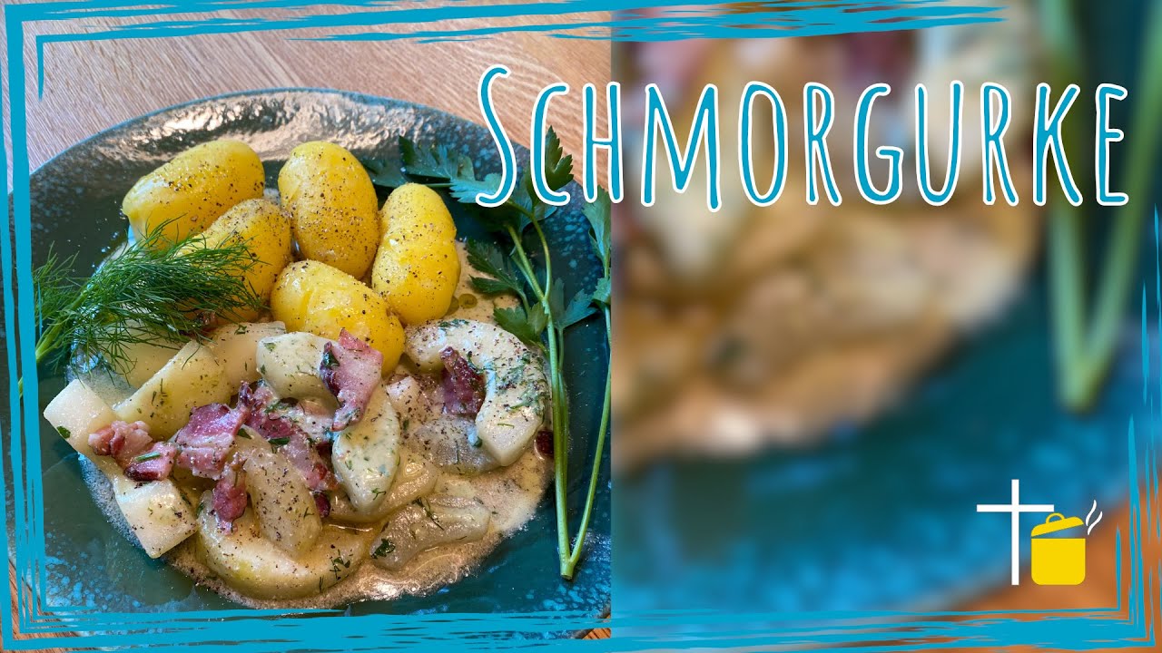 Schmorgurke  - Saftig und lecker aus Deutschland #food #germanfood #hochformat
