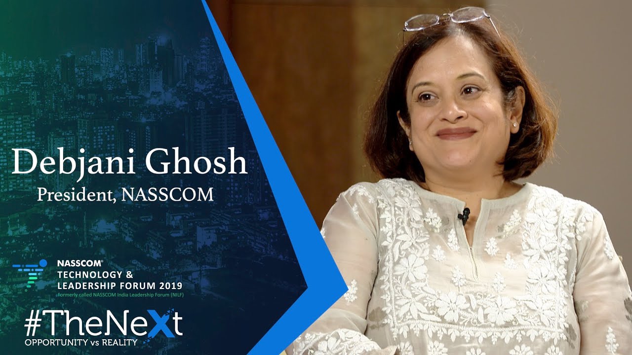 Debjani Ghosh Talks About Vision For India's IT Sector & Startups || NTLF 2019