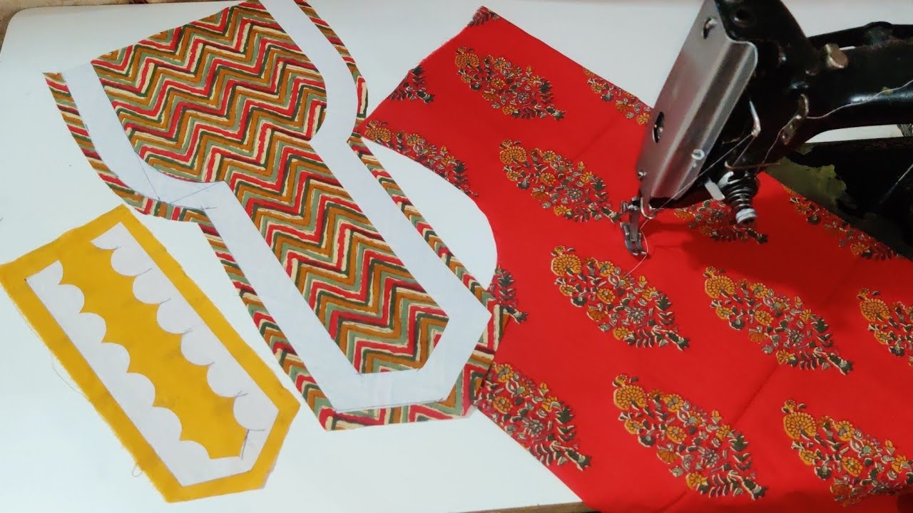 Very Beautiful Cutwork Neck Design for Printed Kurti । Attractive Neck Design for Kurti/ Kameez